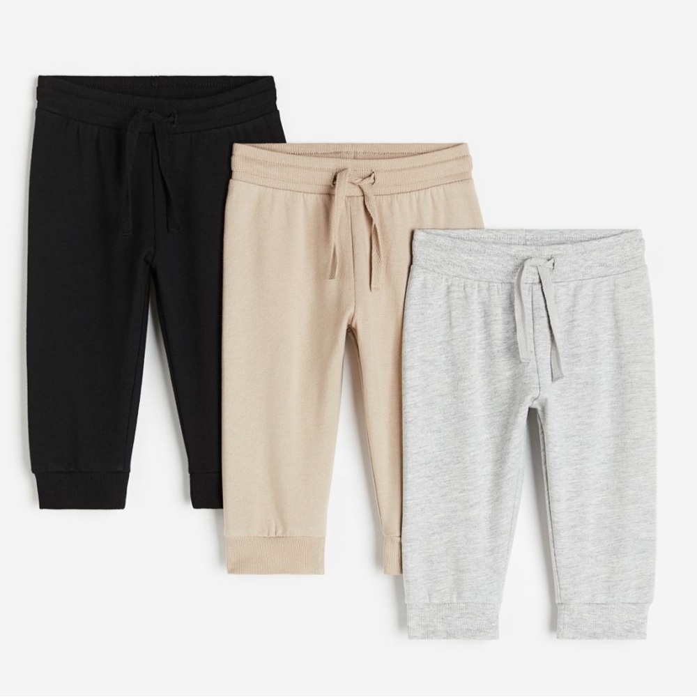 H&M 3 pack Joggers